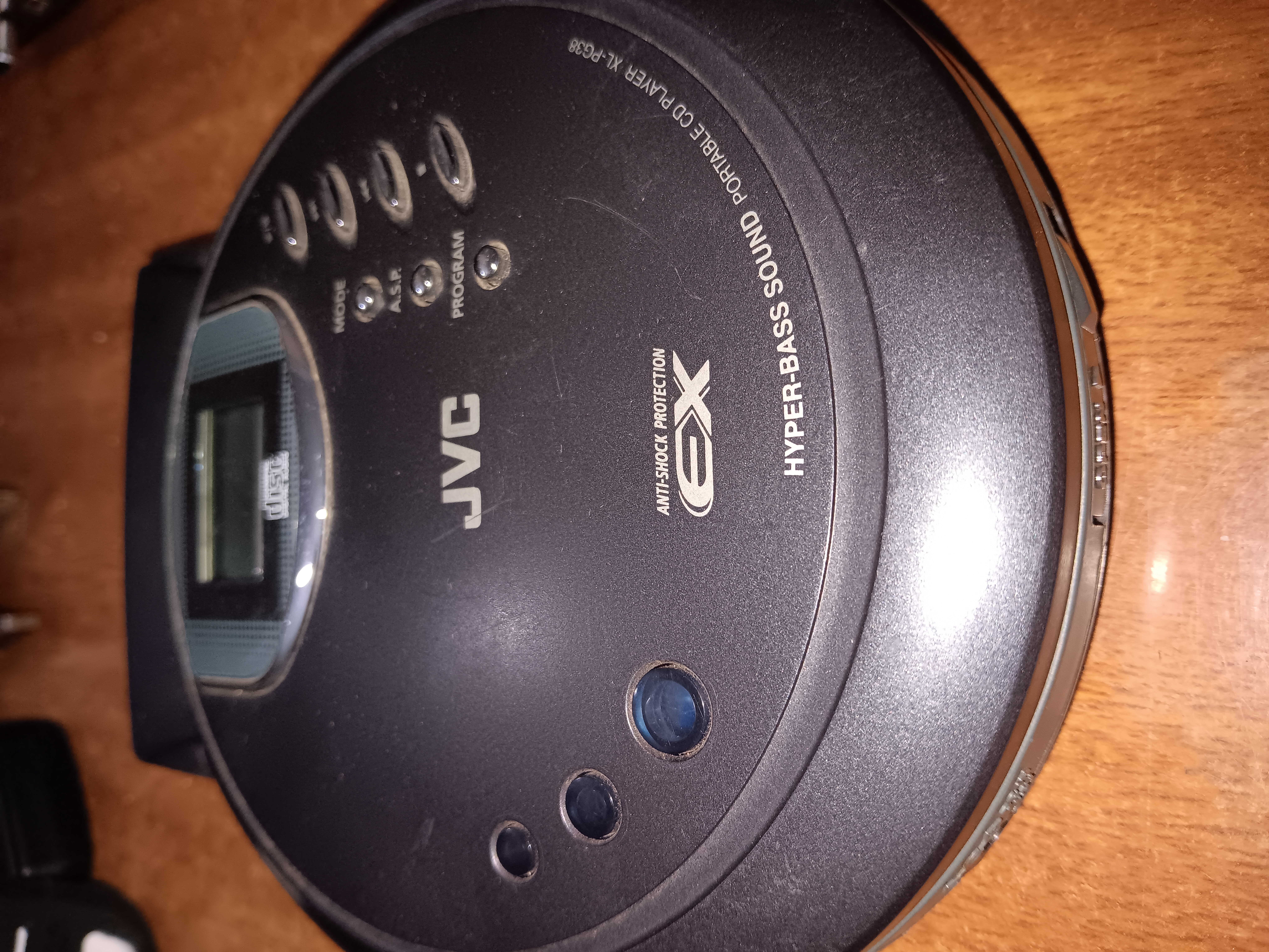 JVC XL PG38BK DISCMAN 