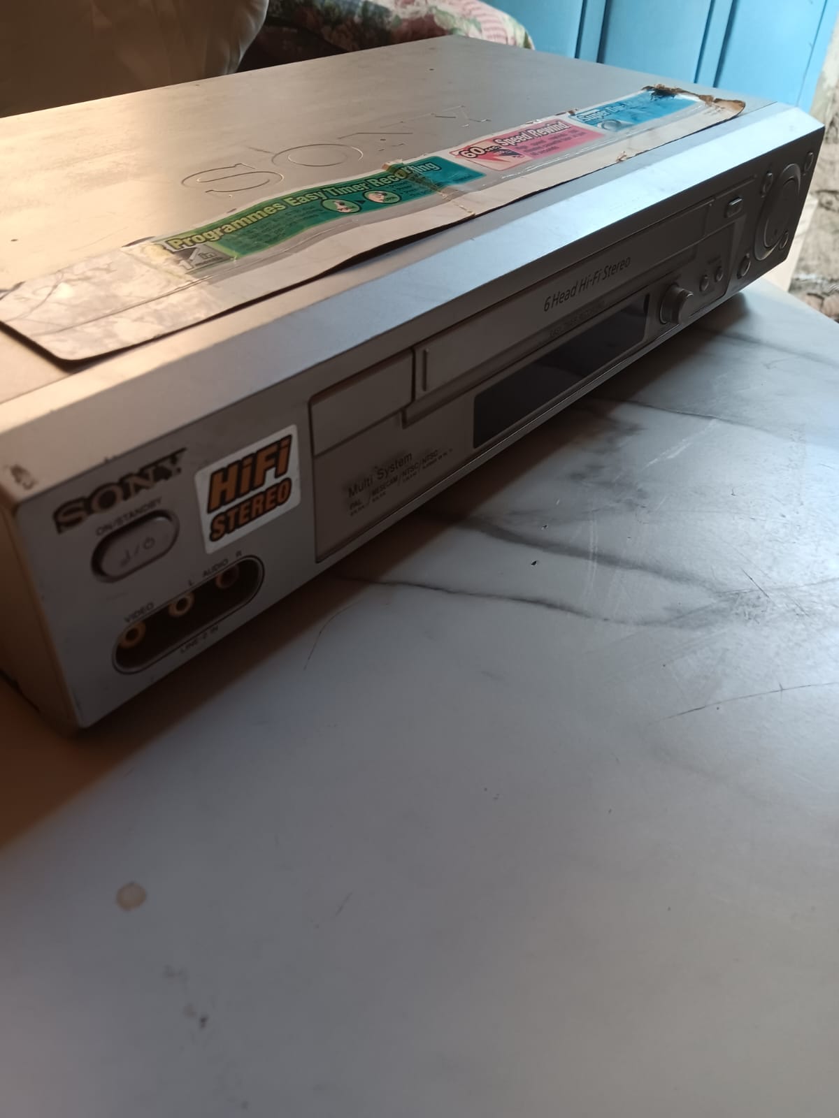 Sony SLV-ED939 6 head hifi stereo VCR