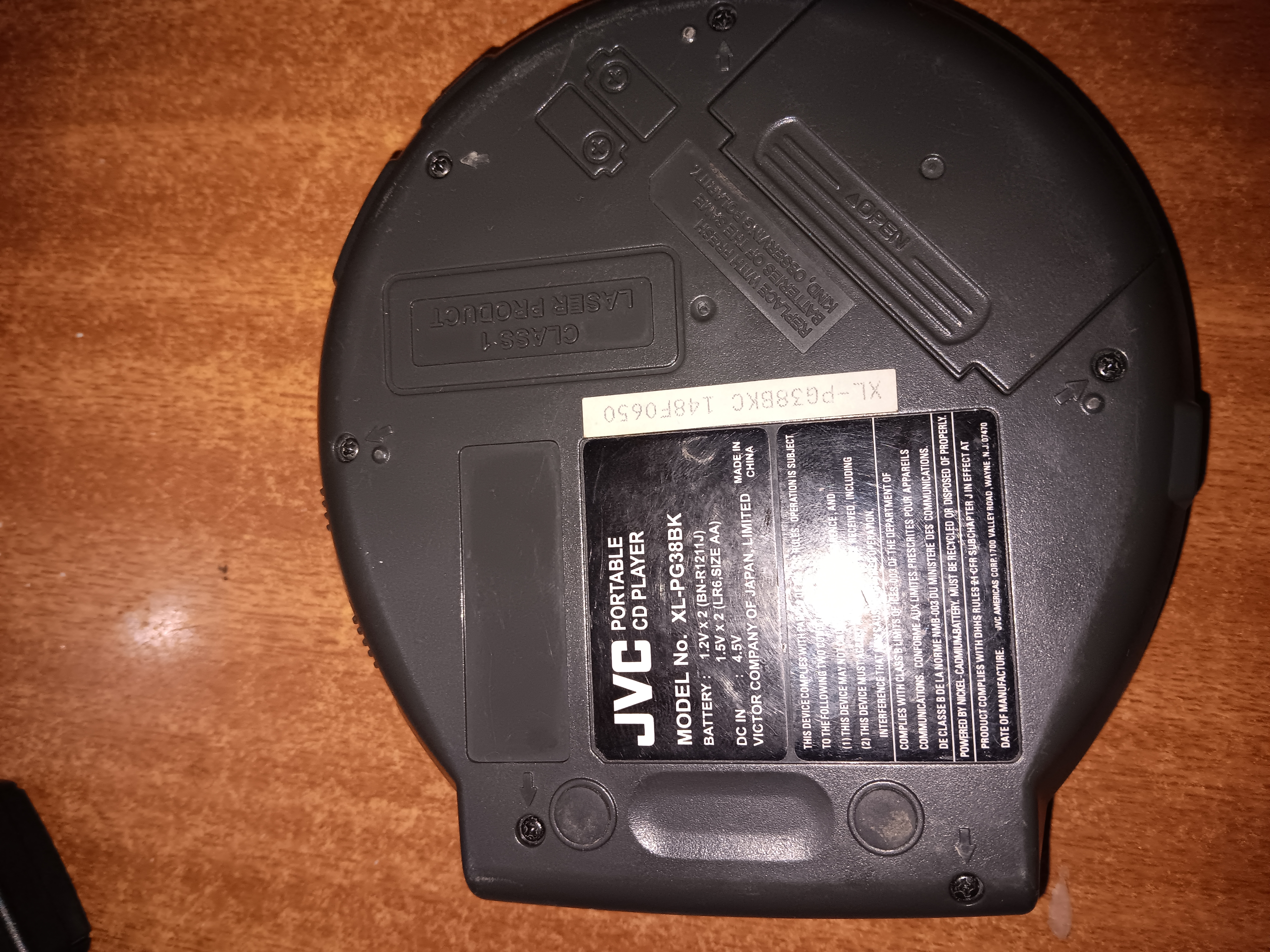 JVC XL PG38BK DISCMAN  — Image 5